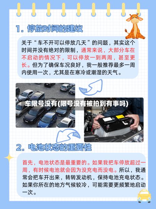 车限号没有(限号没有被拍到有事吗)-第2张图片