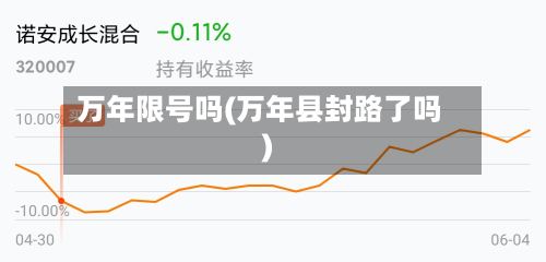 万年限号吗(万年县封路了吗)-第2张图片