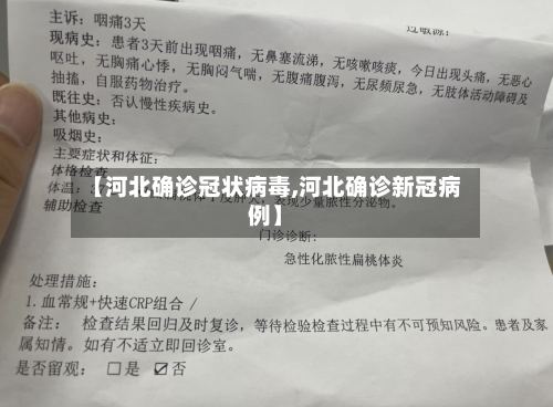 【河北确诊冠状病毒,河北确诊新冠病例】-第2张图片