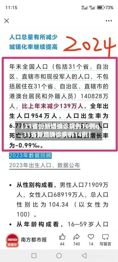 【31省份新增确诊病例16例q,31省新增确诊病例14例】