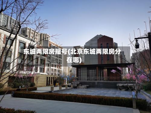 东城两限房摇号(北京东城两限房分在哪)-第3张图片