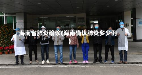 海南省肺炎确诊(海南确认肺炎多少例)-第3张图片