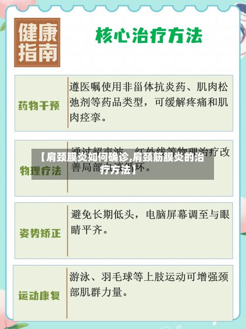 【肩颈膜炎如何确诊,肩颈筋膜炎的治疗方法】-第2张图片