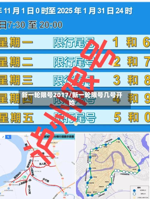新一轮限号2017/新一轮限号几号开始-第2张图片