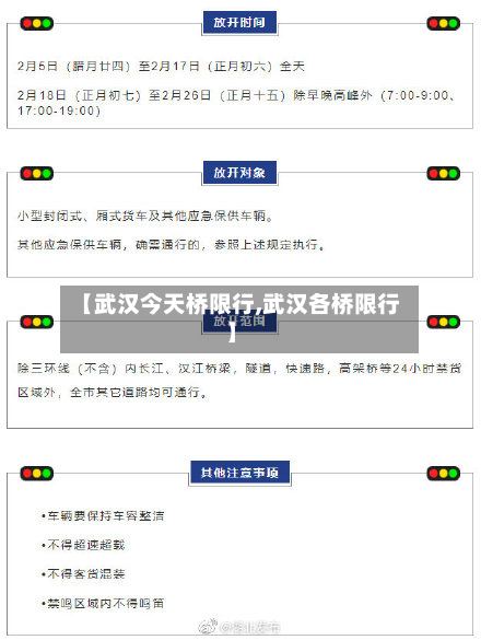 【武汉今天桥限行,武汉各桥限行】