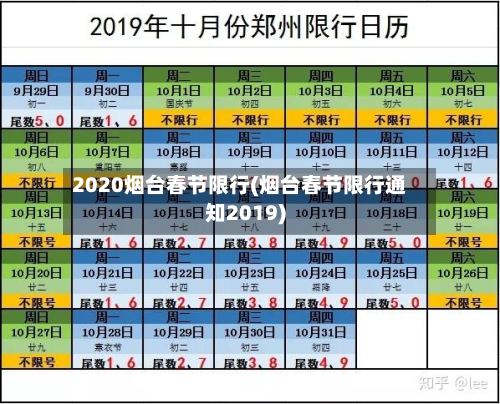 2020烟台春节限行(烟台春节限行通知2019)-第2张图片