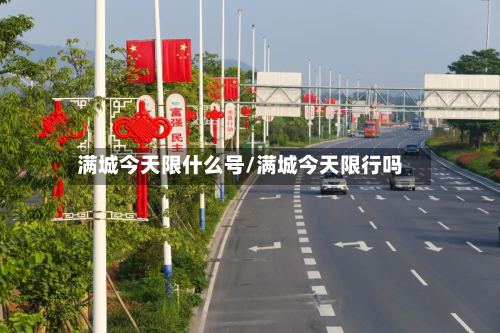 满城今天限什么号/满城今天限行吗-第2张图片