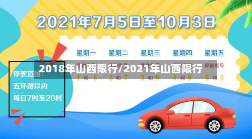 2018年山西限行/2021年山西限行