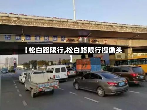 【松白路限行,松白路限行摄像头】-第2张图片