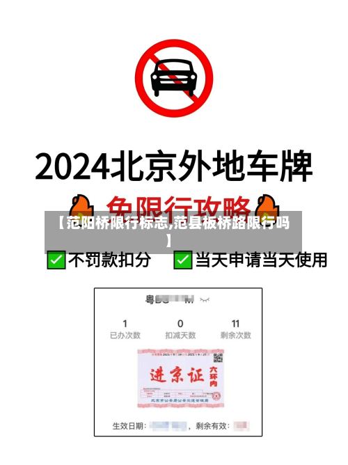【范阳桥限行标志,范县板桥路限行吗】-第3张图片