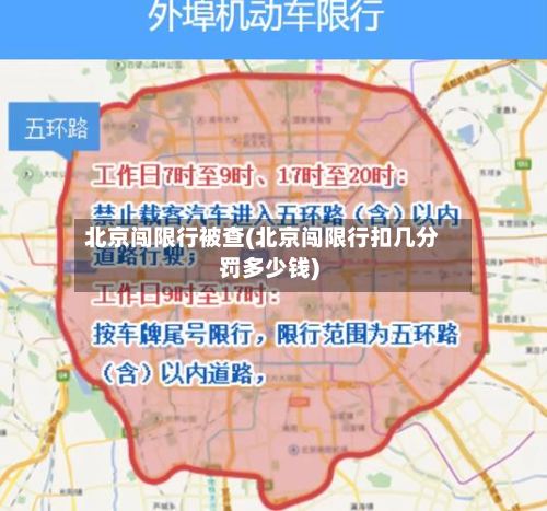 北京闯限行被查(北京闯限行扣几分罚多少钱)-第2张图片