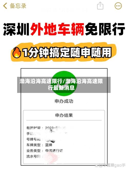 渤海沿海高速限行/渤海沿海高速限行最新消息
