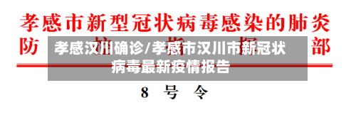 孝感汉川确诊/孝感市汉川市新冠状病毒最新疫情报告