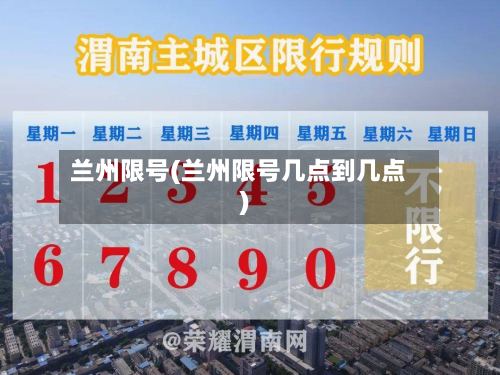 兰州限号(兰州限号几点到几点)-第3张图片