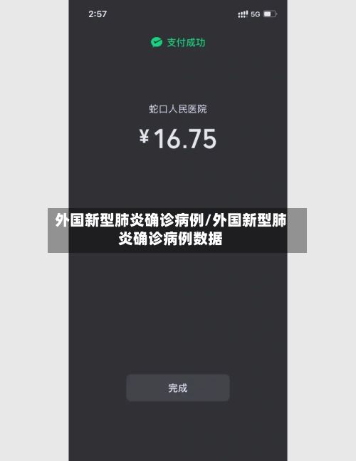 外国新型肺炎确诊病例/外国新型肺炎确诊病例数据