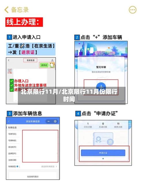 北京限行11月/北京限行11月份限行时间-第2张图片