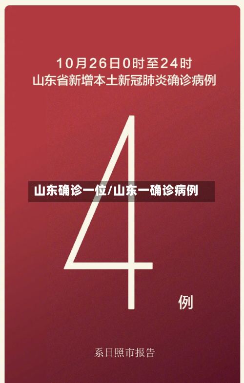 山东确诊一位/山东一确诊病例-第2张图片