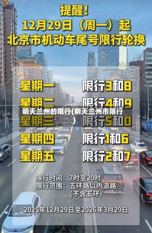 明天兰州的限行(明天兰州市限行)